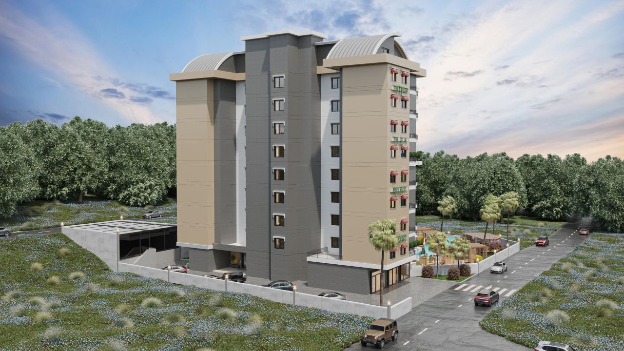 Квартира в Авсалларе, Турция, 46 м² - фото 12