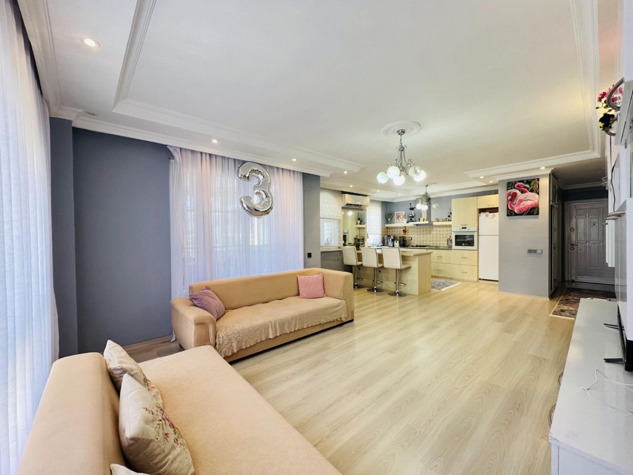 Квартира в Алании, Турция, 125 м² - фото 13