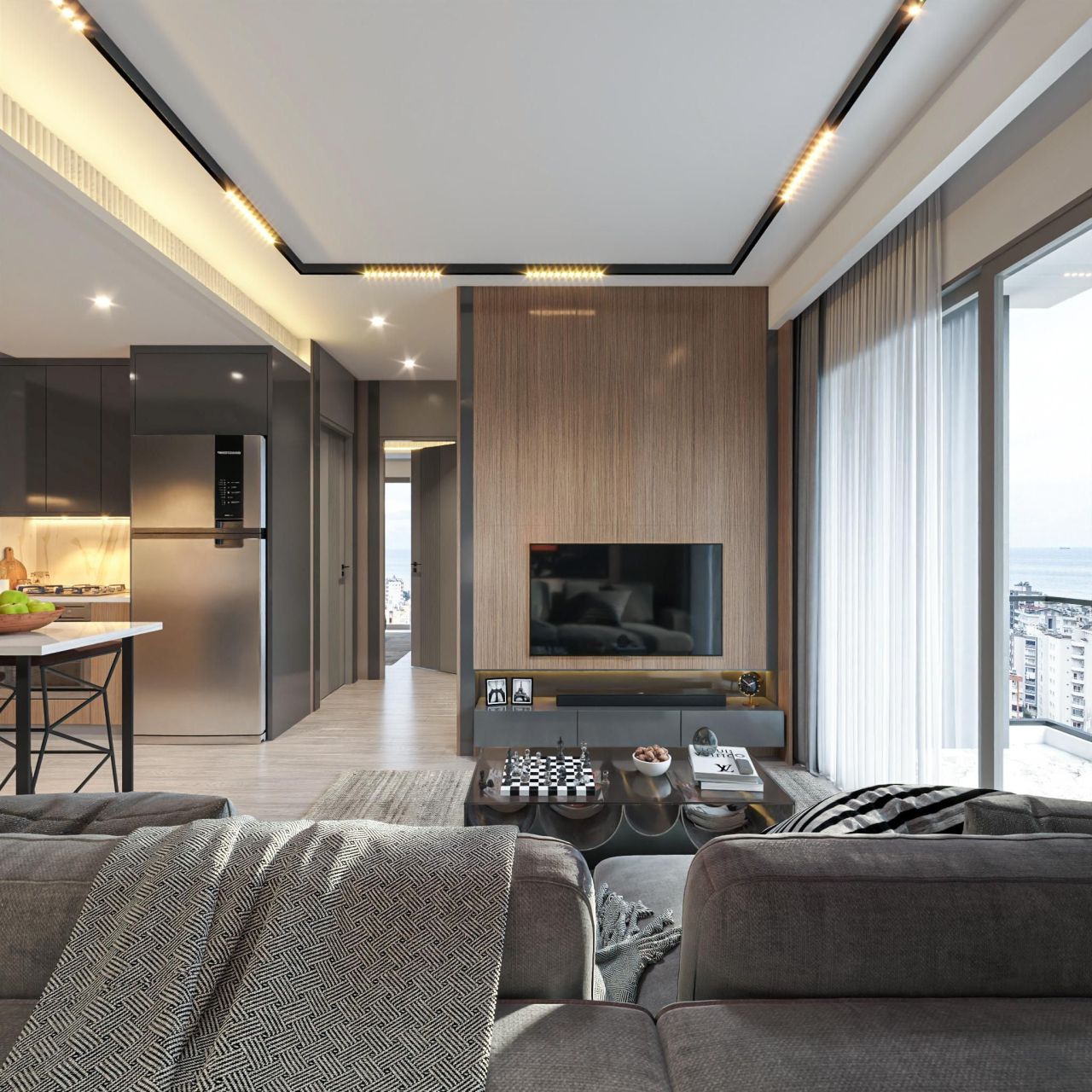 Квартира в Мерсине, Турция, 55 м² - фото 13