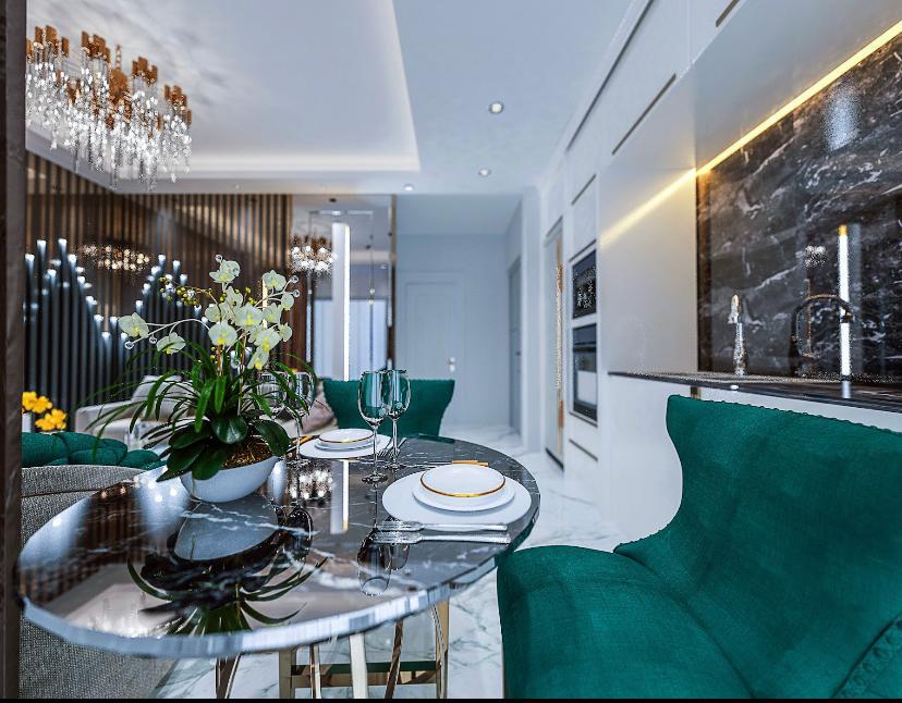 Квартира в Алании, Турция, 60 м² - фото 13