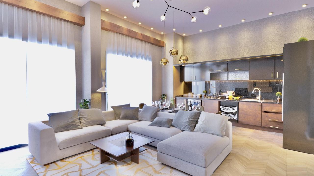 Квартира в Авсалларе, Турция, 50 м² - фото 13