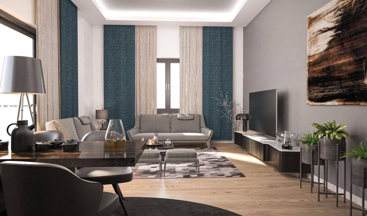 Квартира в Авсалларе, Турция, 56 м² - фото 13