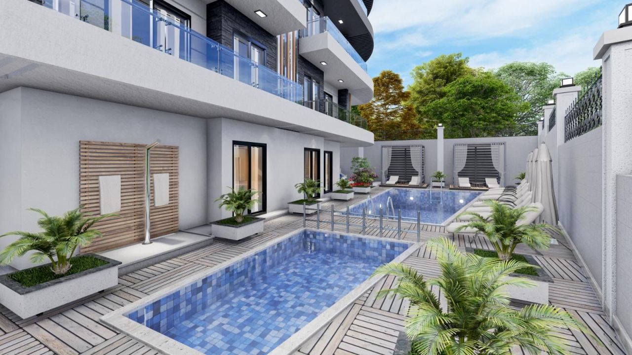 Квартира в Авсалларе, Турция, 55 м² - фото 13