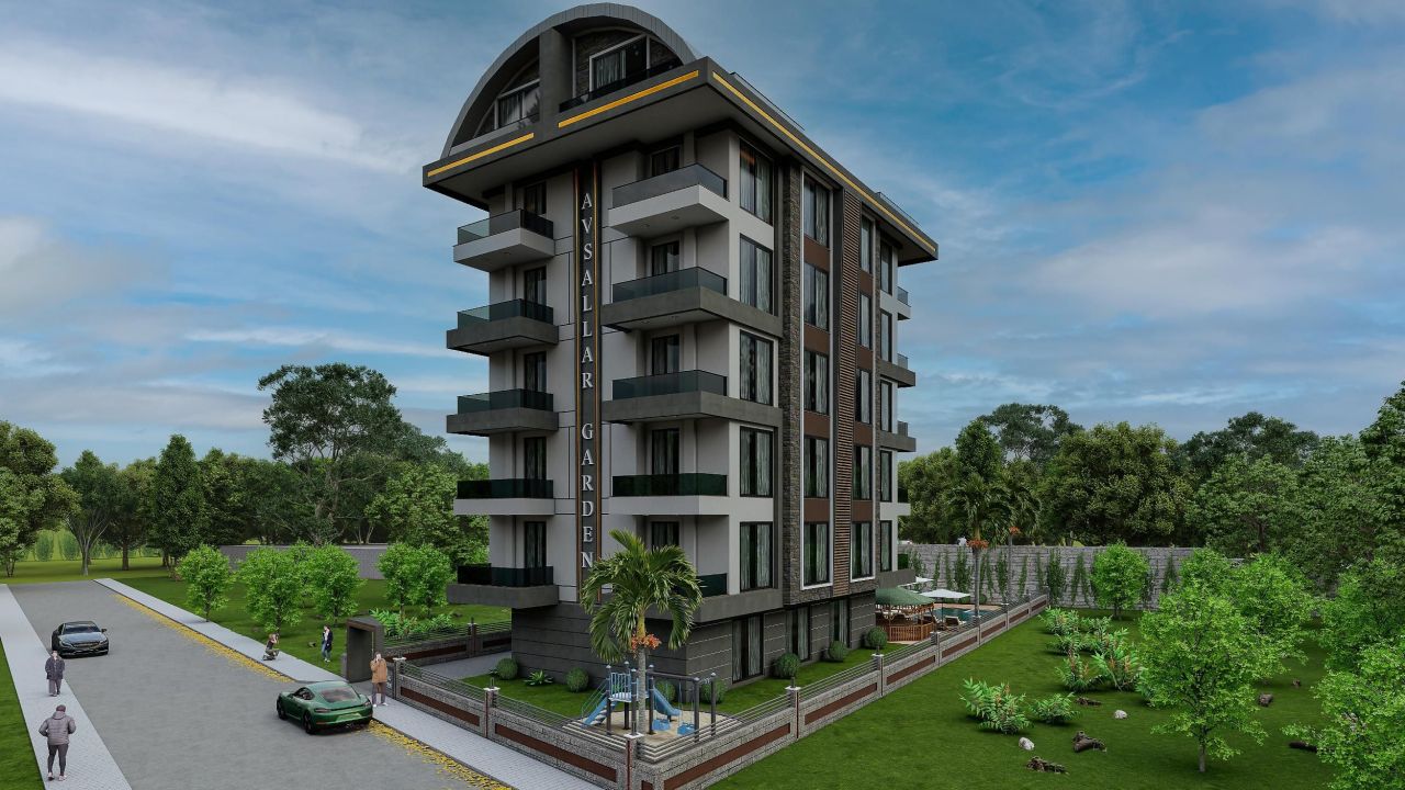 Квартира в Авсалларе, Турция, 64 м² - фото 14