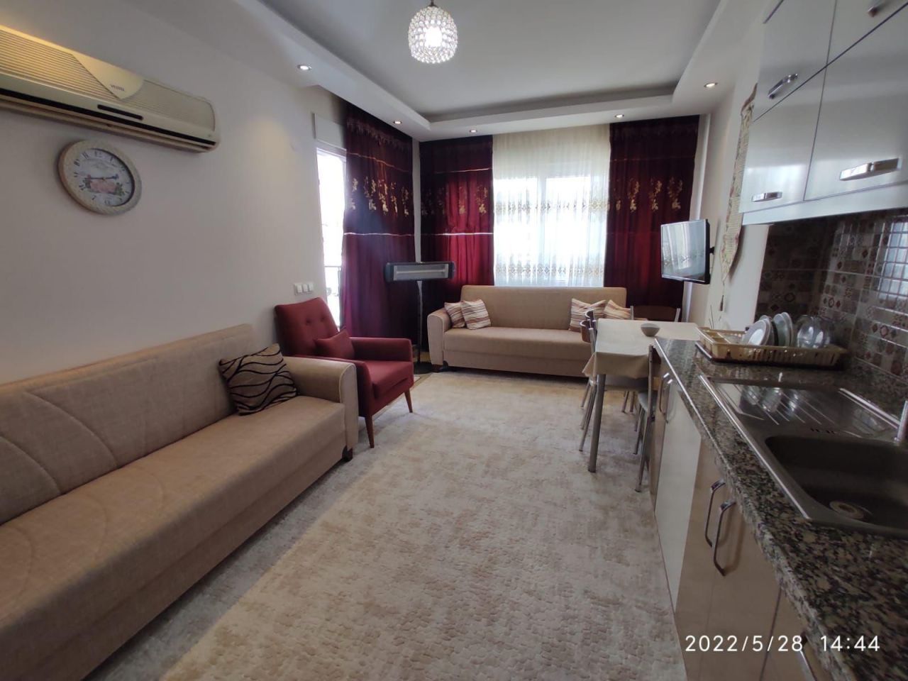 Квартира в Алании, Турция, 60 м² - фото 14
