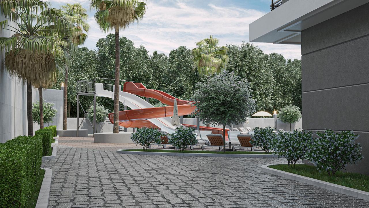 Квартира в Авсалларе, Турция, 46 м² - фото 15