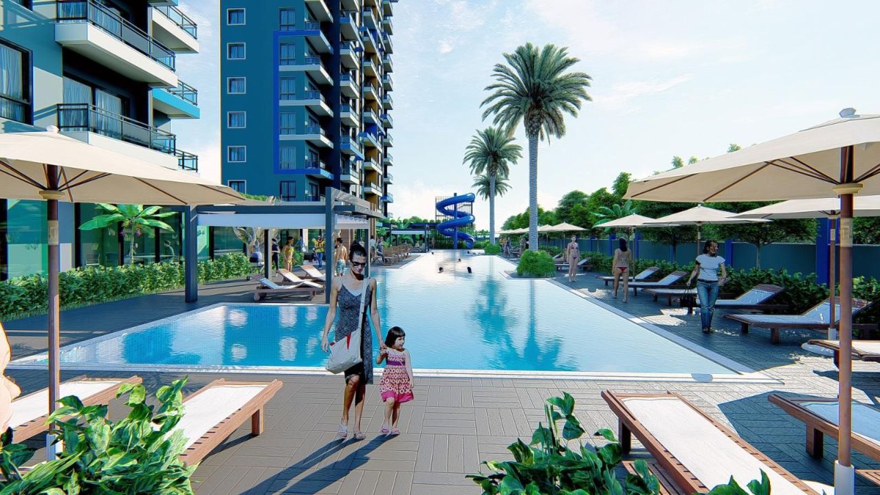 Квартира в Алании, Турция, 50 м² - фото 15