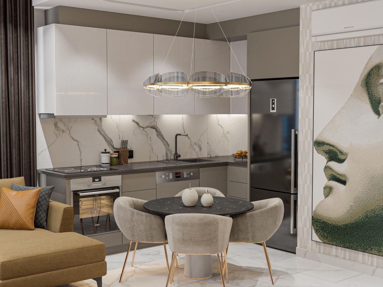 Квартира в Алании, Турция, 58 м² - фото 15