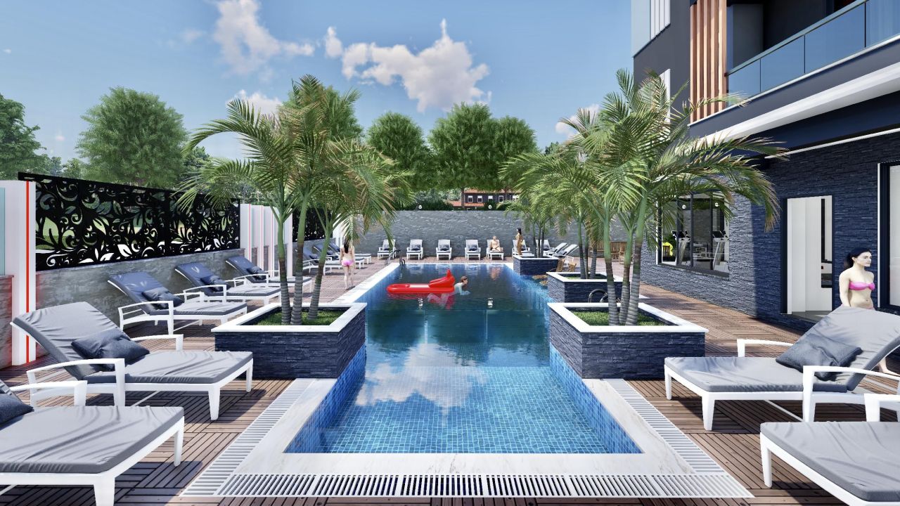 Пентхаус в Авсалларе, Турция, 110 м² - фото 16