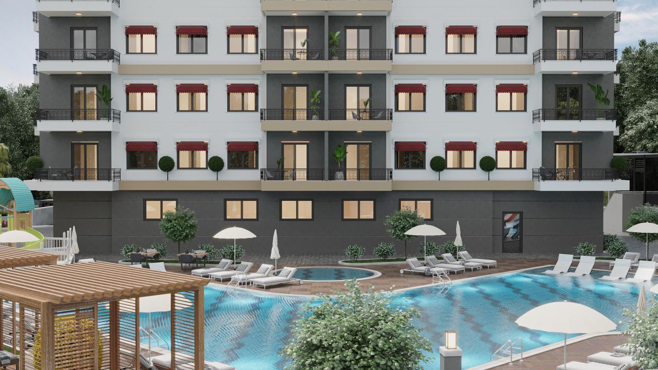 Квартира в Авсалларе, Турция, 46 м² - фото 16