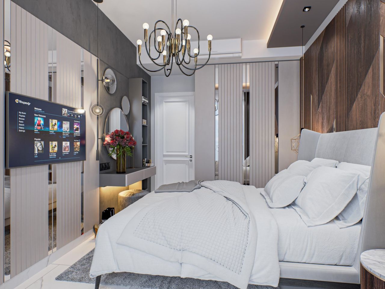 Квартира в Алании, Турция, 58 м² - фото 16