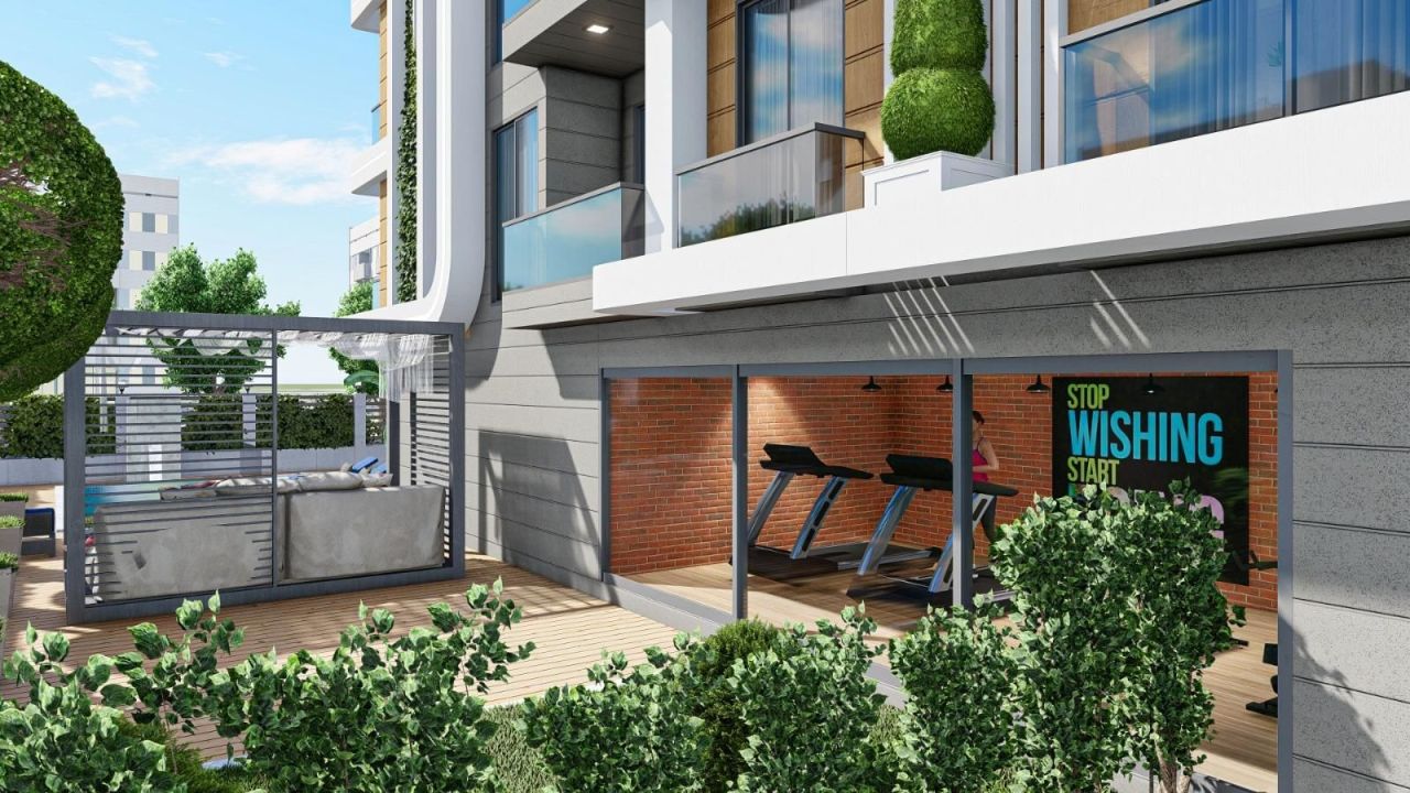 Квартира в Алании, Турция, 45 м² - фото 17