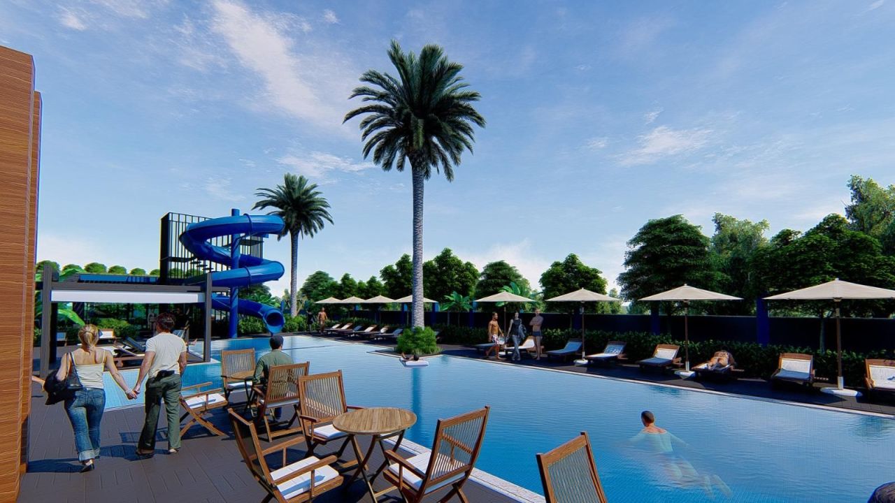 Квартира в Алании, Турция, 50 м² - фото 17