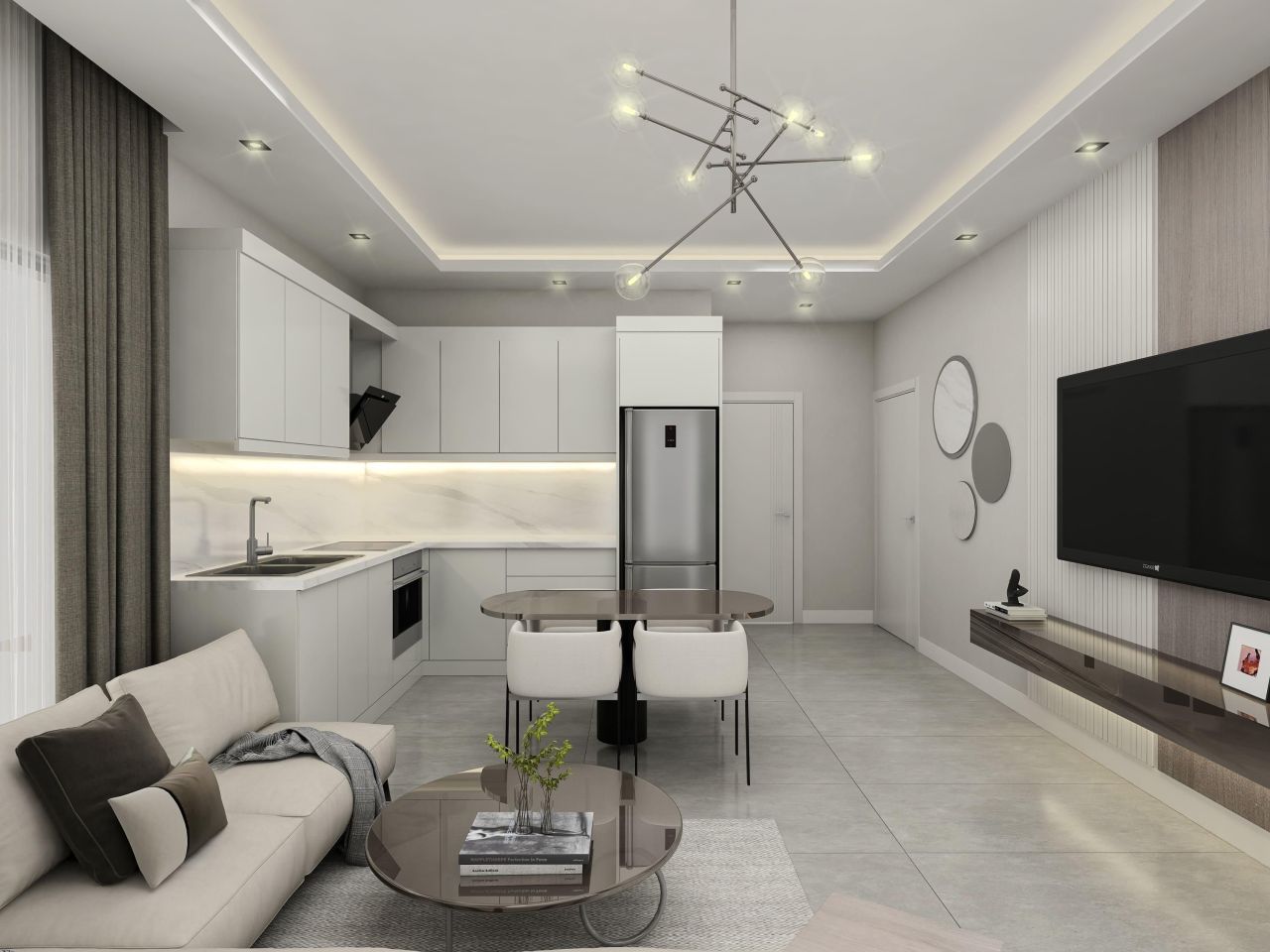 Квартира в Алании, Турция, 61 м² - фото 17