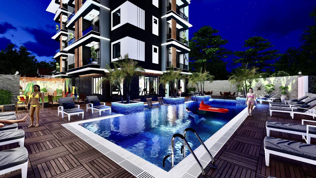 Пентхаус в Авсалларе, Турция, 110 м² - фото 18