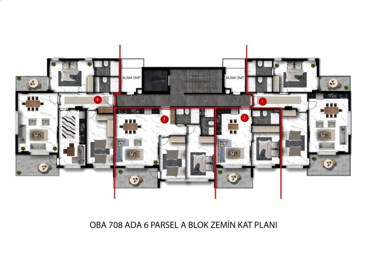 Пентхаус в Алании, Турция, 138 м² - фото 18