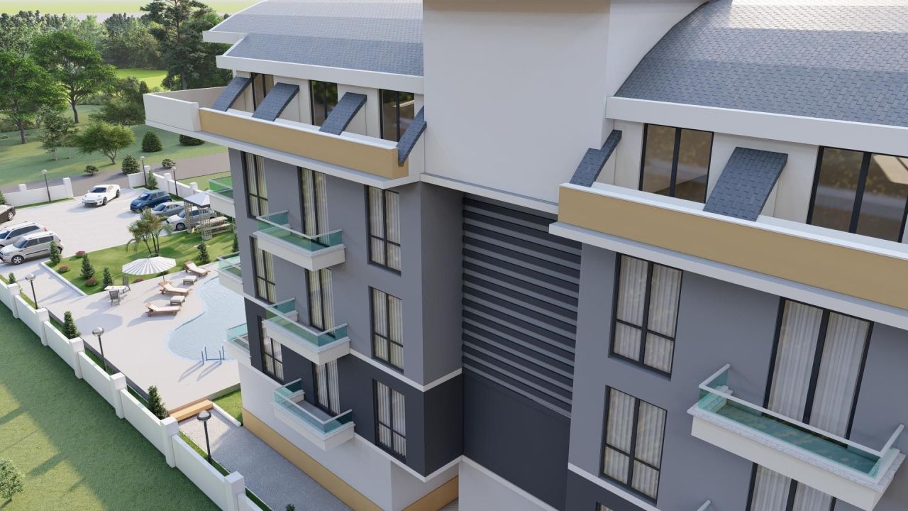 Квартира в Алании, Турция, 62 м² - фото 19