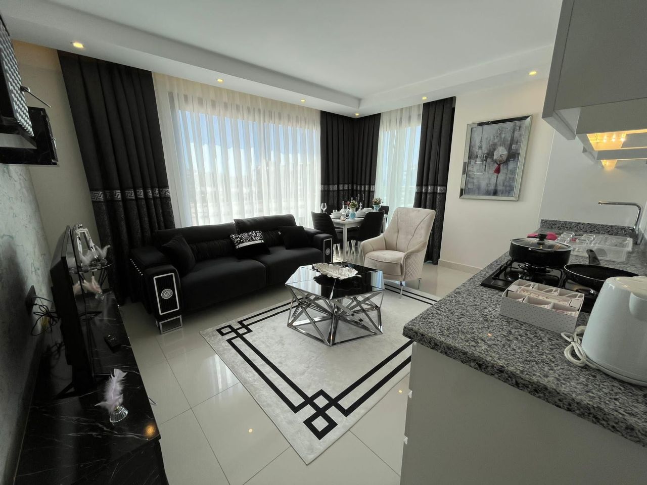 Квартира в Алании, Турция, 100 м² - фото 19