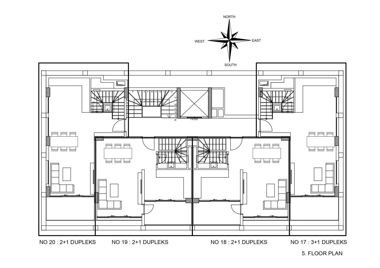 Квартира в Алании, Турция, 54 м² - фото 19