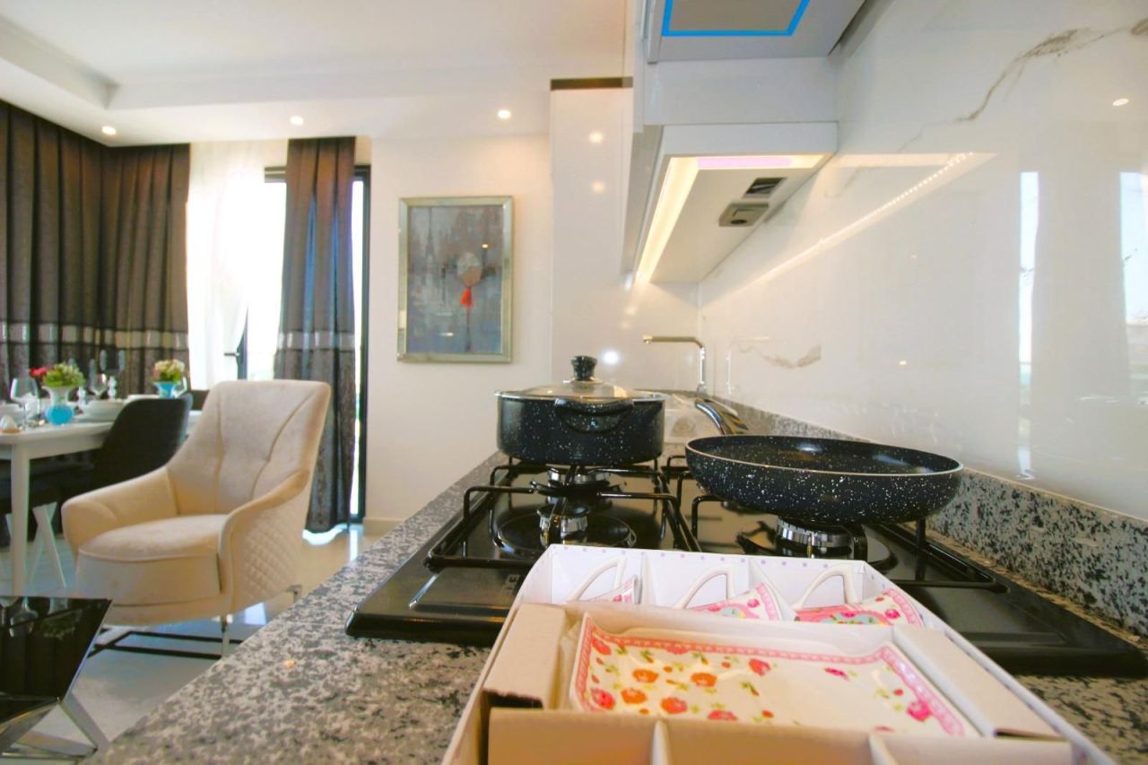 Квартира в Алании, Турция, 100 м² - фото 19