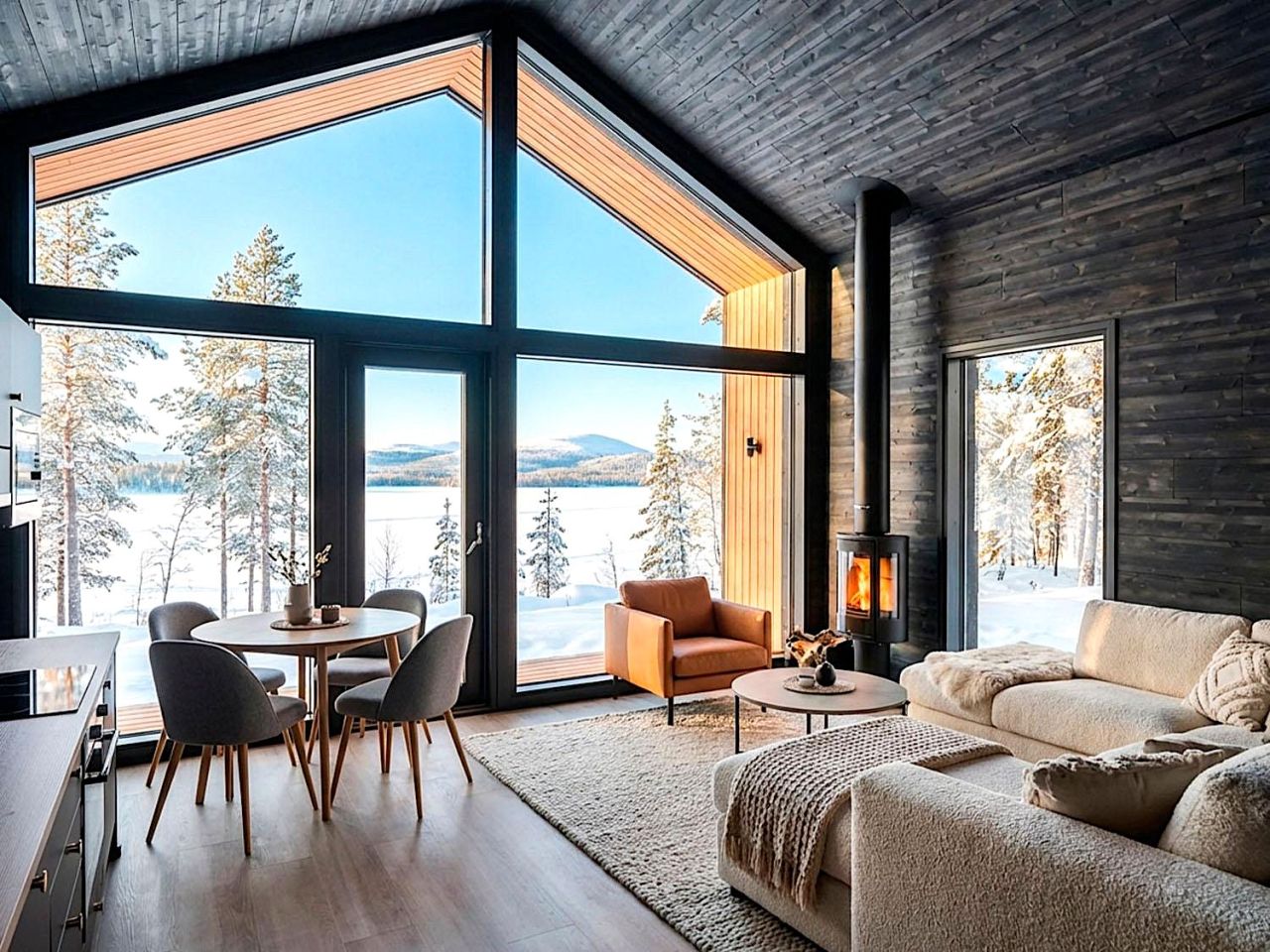 Шале в Рованиеми, Финляндия, 125 м² - фото 1