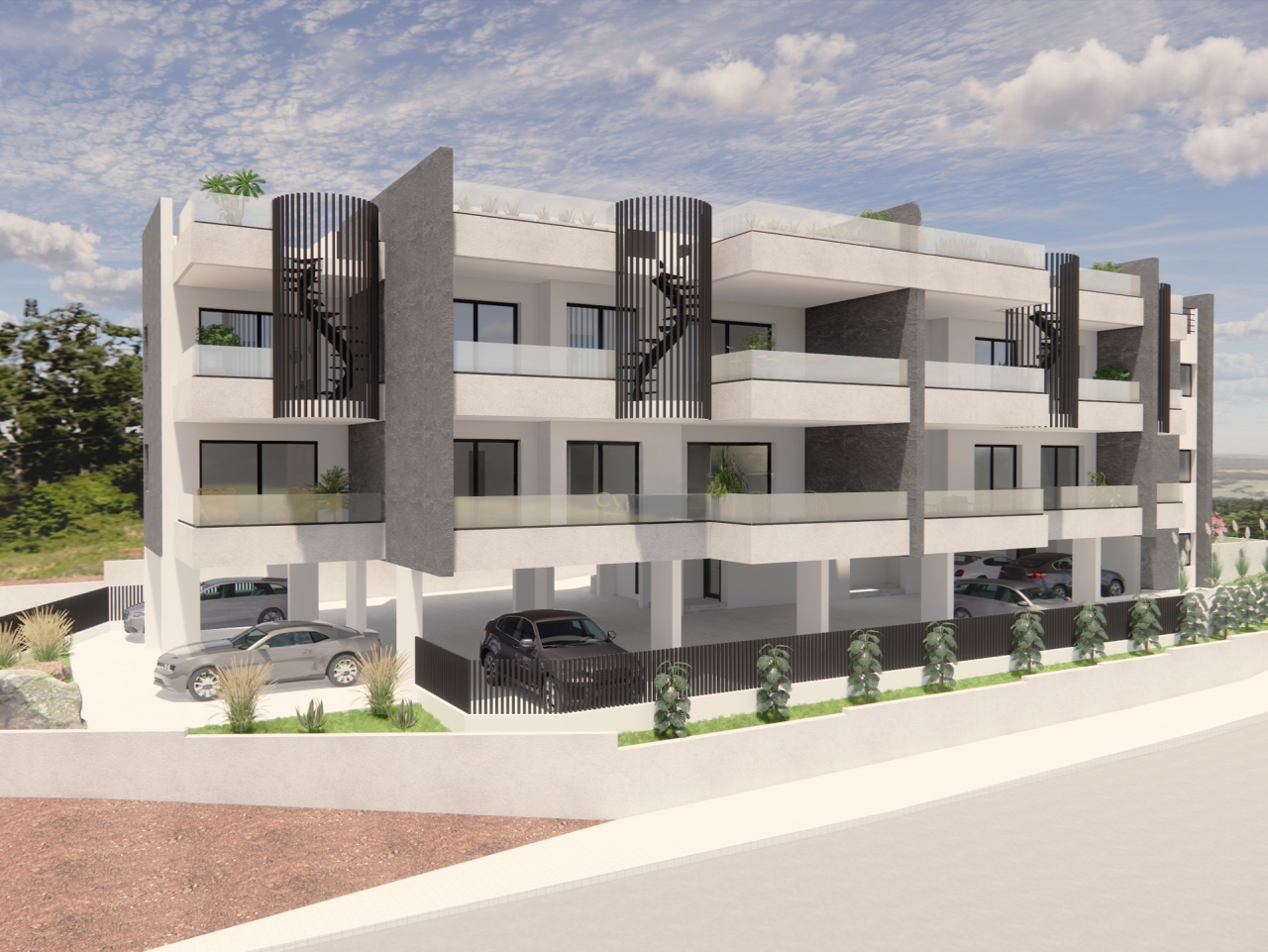 Квартира в Колосси, Кипр, 67 м² - фото 1