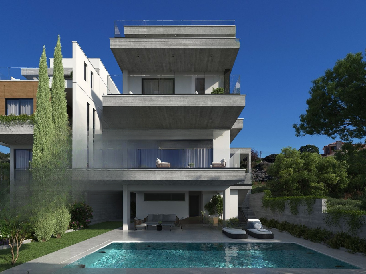 Квартира в Айос-Атанасиосе, Кипр, 250 м² - фото 1