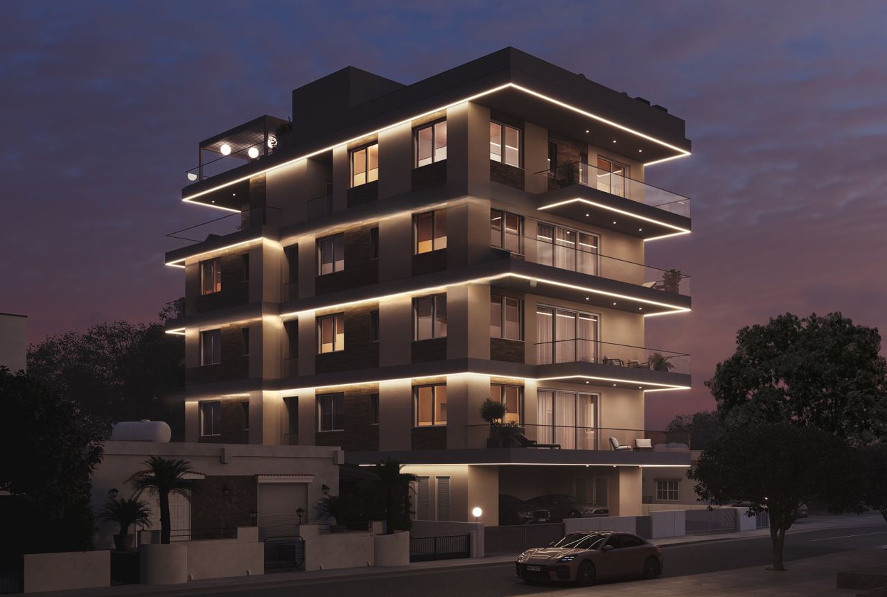 Квартира в Меса-Йитонии, Кипр, 64 м² - фото 2