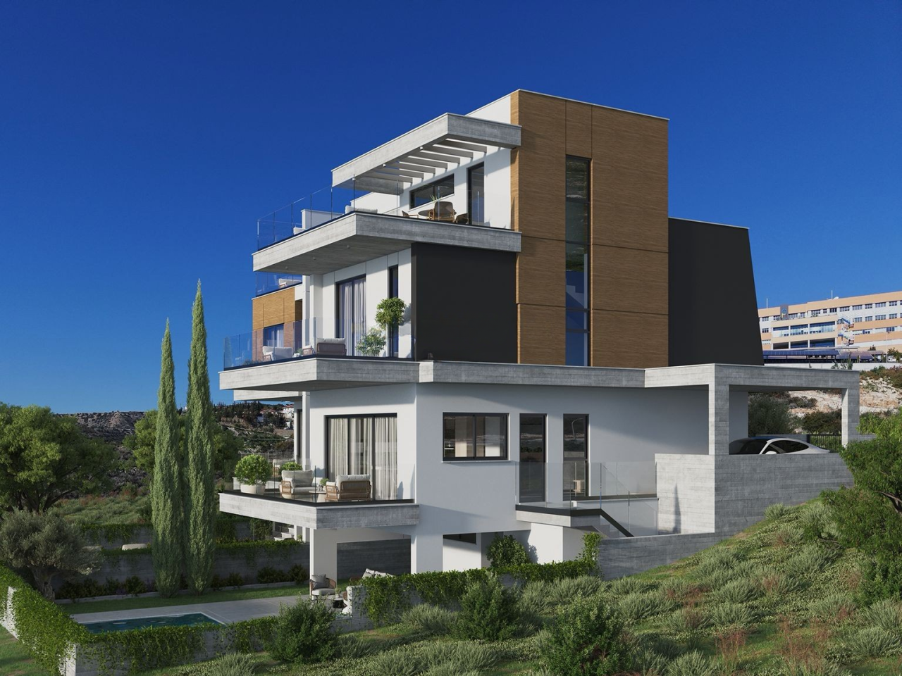 Квартира в Айос-Атанасиосе, Кипр, 250 м² - фото 8