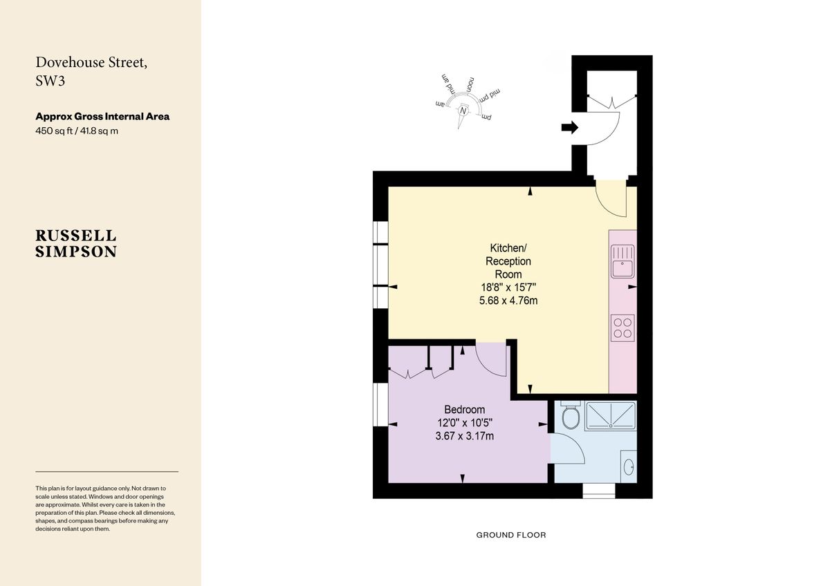 Квартира в Лондоне, Великобритания, 42 м² - фото 9
