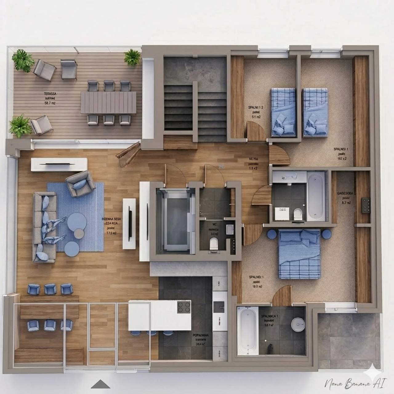 Квартира в Изоле, Словения, 205 м² - фото 10