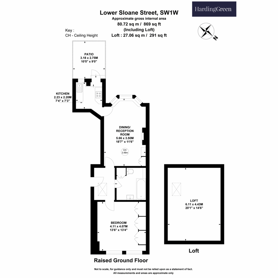 Квартира в Лондоне, Великобритания, 81 м² - фото 10