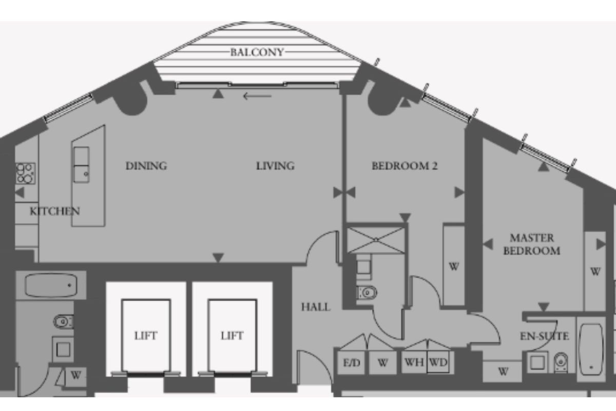 Квартира в Лондоне, Великобритания, 94 м² - фото 17