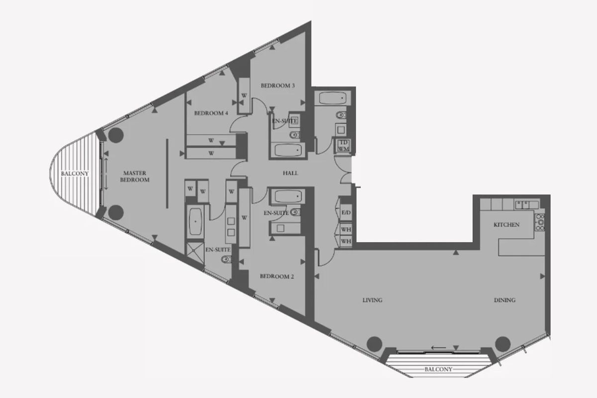 Квартира в Лондоне, Великобритания, 104 м² - фото 18