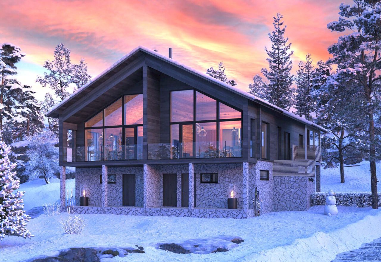 Вилла в Рука, Финляндия, 150 м² - фото 1