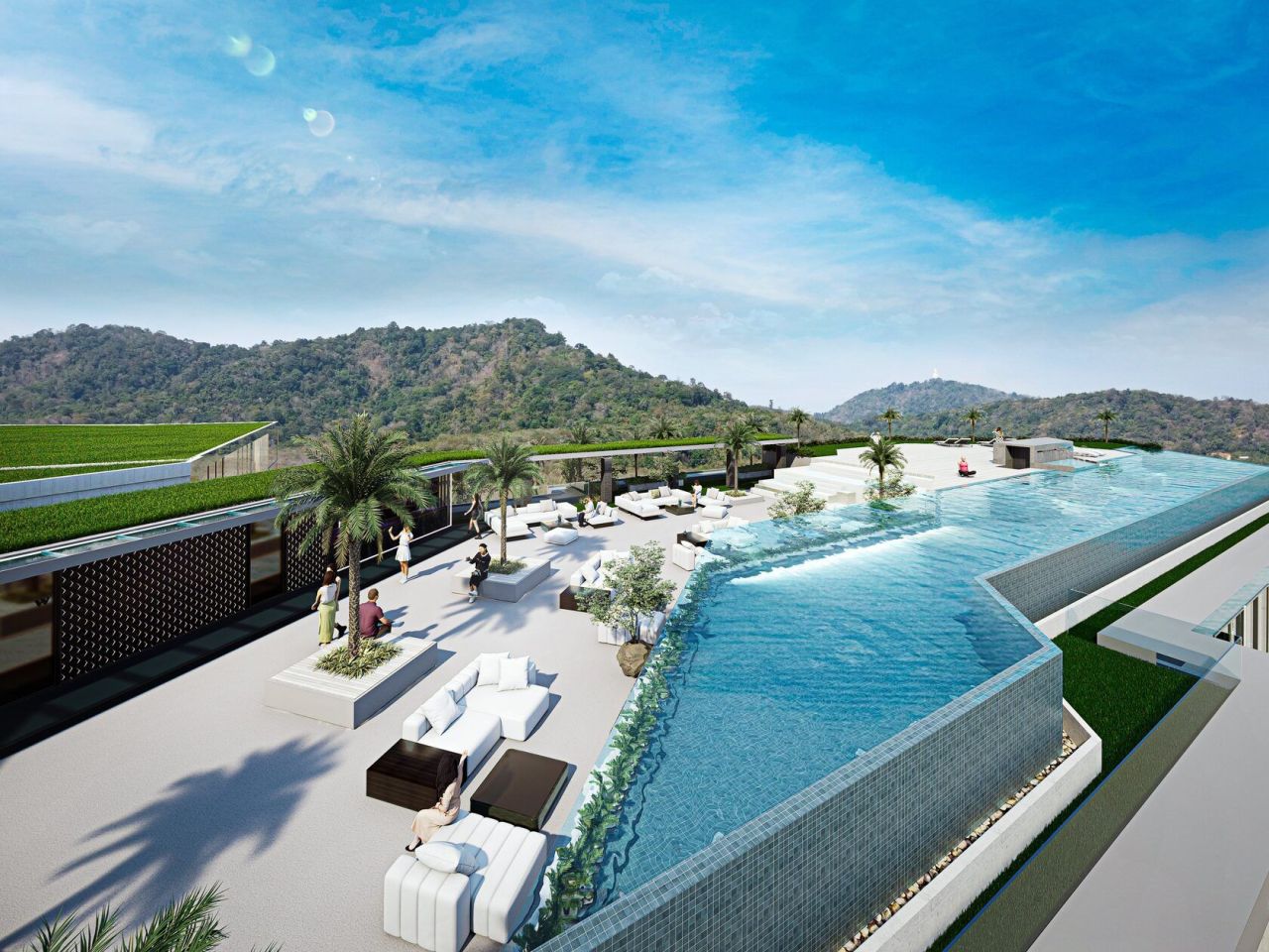 Апартаменты на острове Пхукет, Таиланд, 35 м² - фото 4