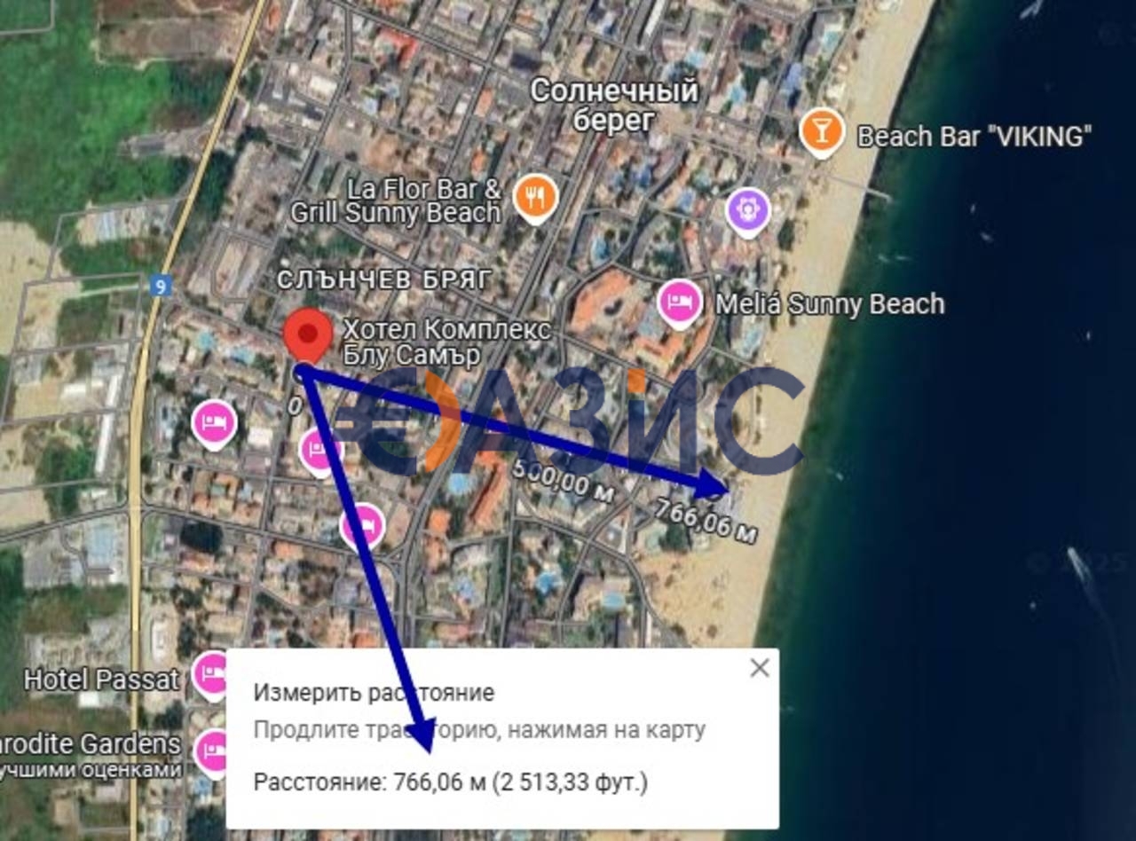 Апартаменты на Солнечном берегу, Болгария, 68 м² - фото 19