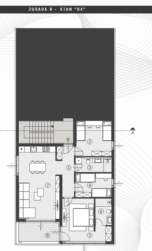 Квартира в Фажане, Хорватия, 87.88 м² - фото 8