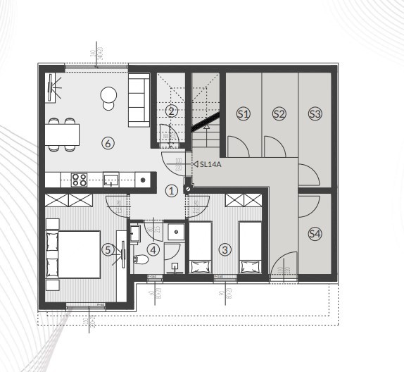 Квартира в Пуле, Хорватия, 61.29 м² - фото 11