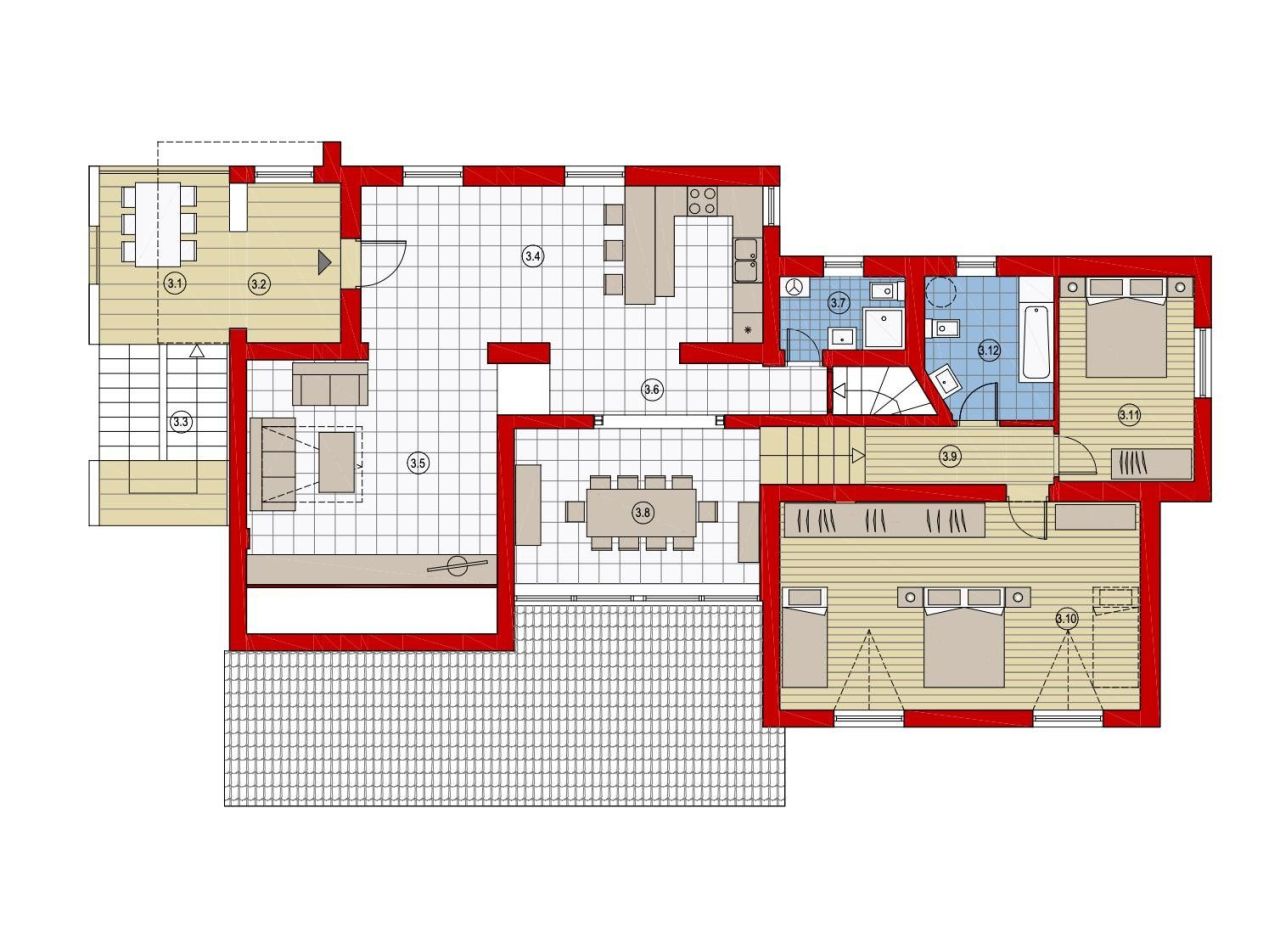 Дом в Лижняне, Хорватия, 350 м² - фото 18