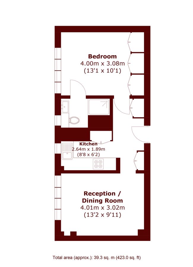 Квартира в Лондоне, Великобритания, 39 м² - фото 8