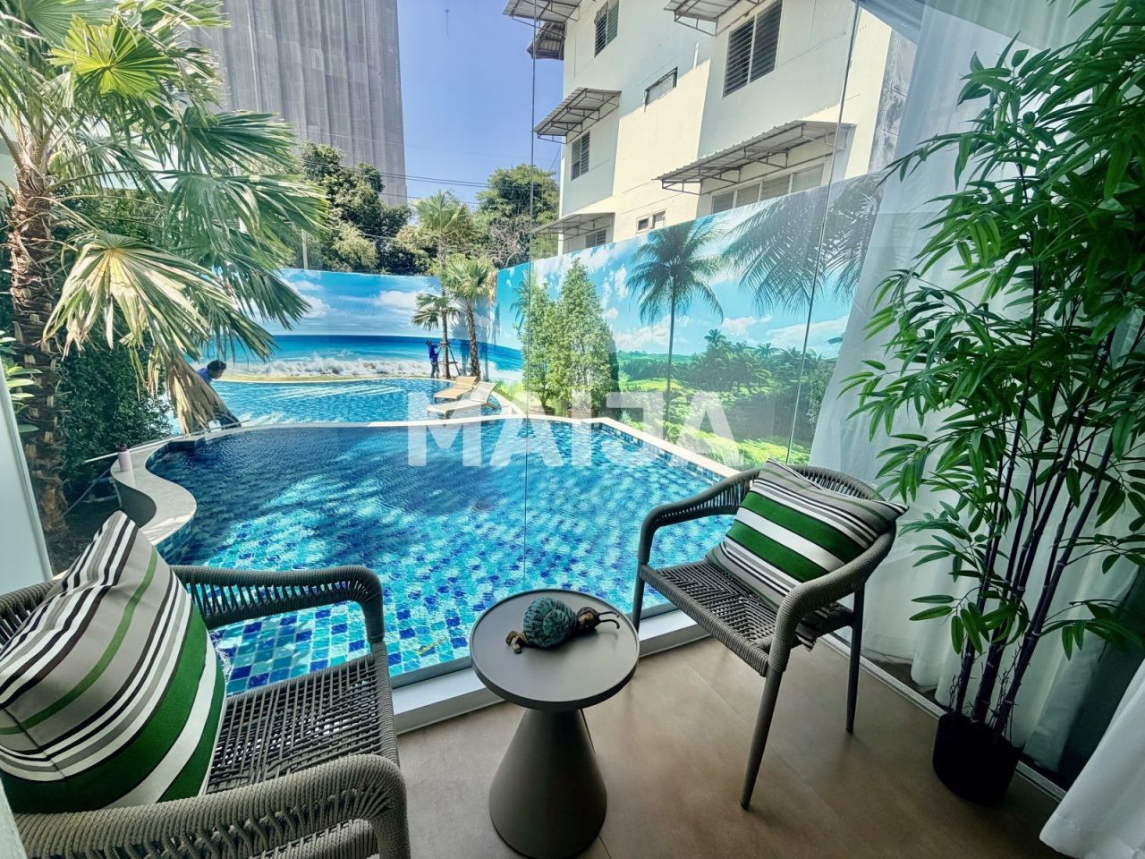 Апартаменты в Паттайе, Таиланд, 37 м² - фото 15