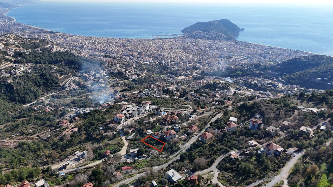Земля в Алании, Турция, 1 398 м² - фото 3
