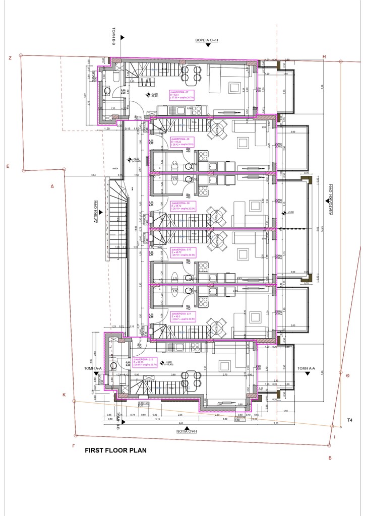 Мезонет в Олимпиаки-Акти, Греция, 49 м² - фото 6