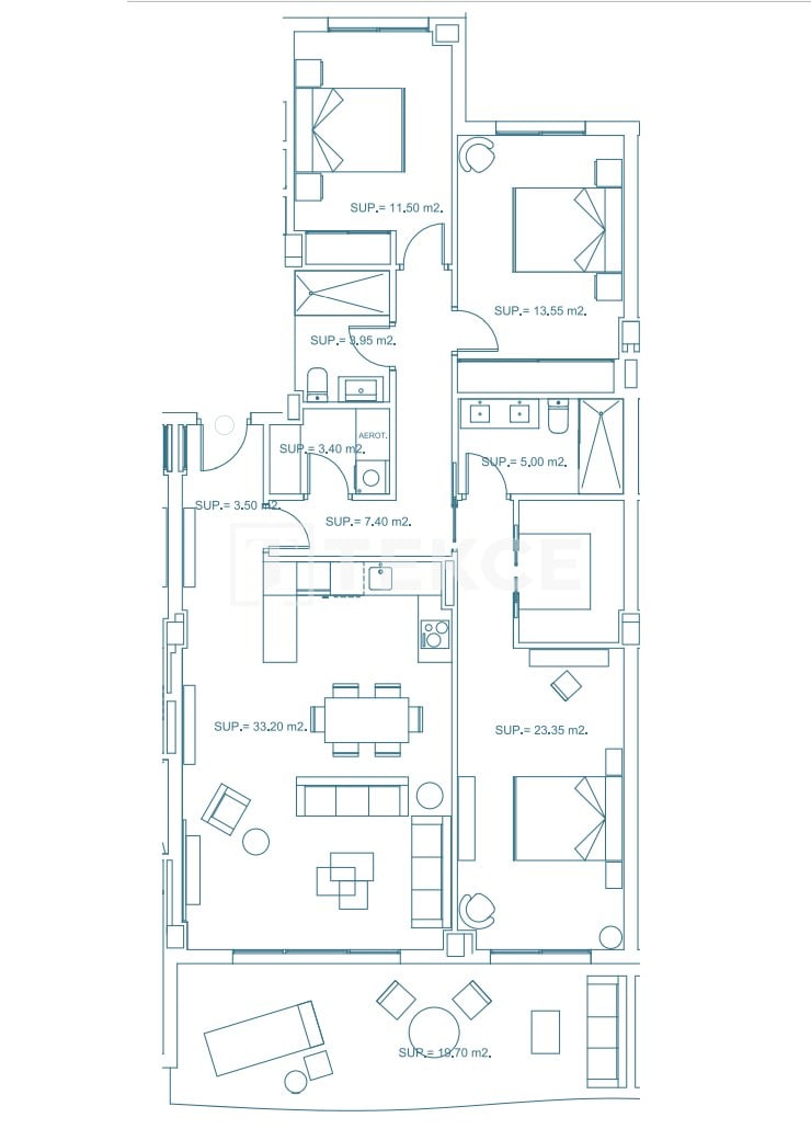 Пентхаус в Михасе, Испания, 80 м² - фото 9