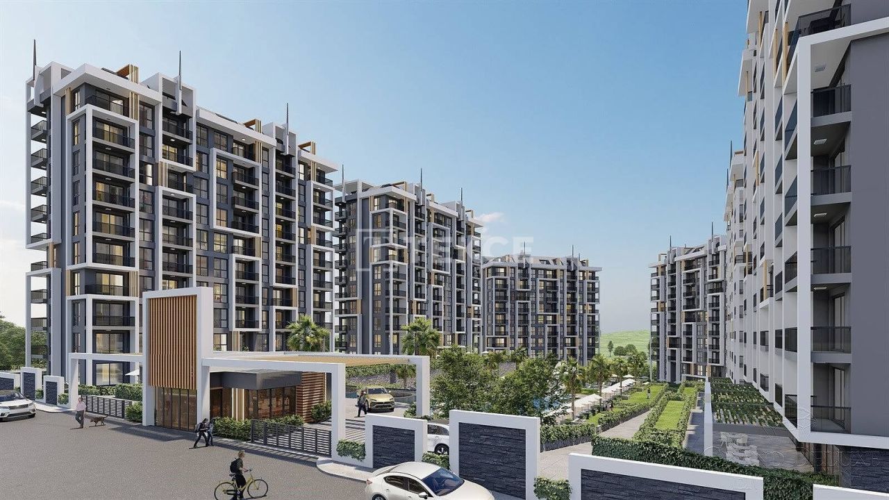 Апартаменты в Алании, Турция, 55 м² - фото 9