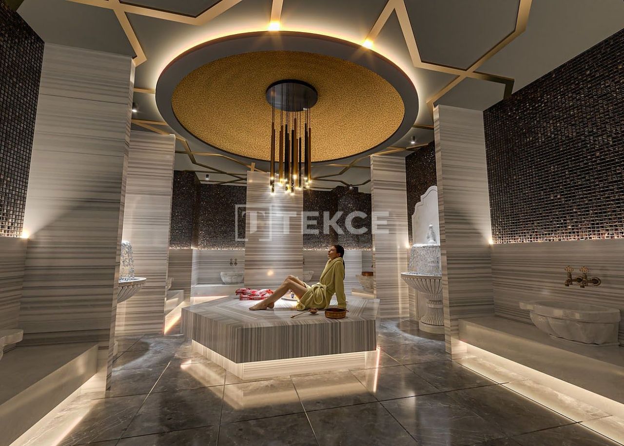 Апартаменты в Алании, Турция, 55 м² - фото 19