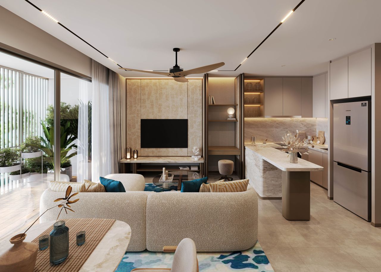 Апартаменты на острове Пхукет, Таиланд, 56 м² - фото 1