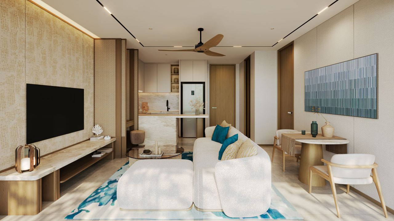Апартаменты на острове Пхукет, Таиланд, 56 м² - фото 3