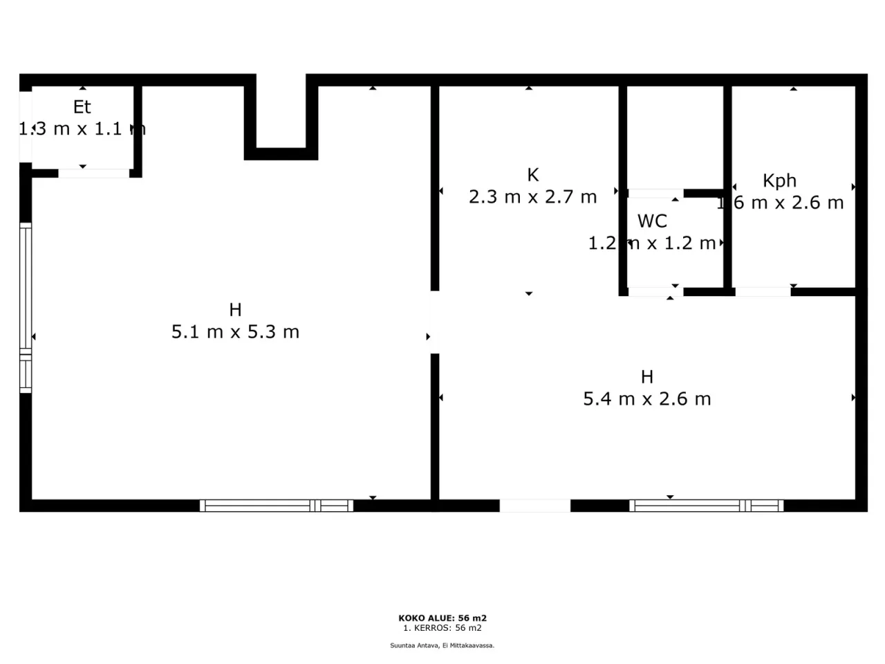 Таунхаус в Сийлинъярви, Финляндия, 50 м² - фото 4